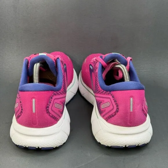 Brooks Ghost 14 athletic sneaker Running Shoes Fuschia/Navy women’s 10