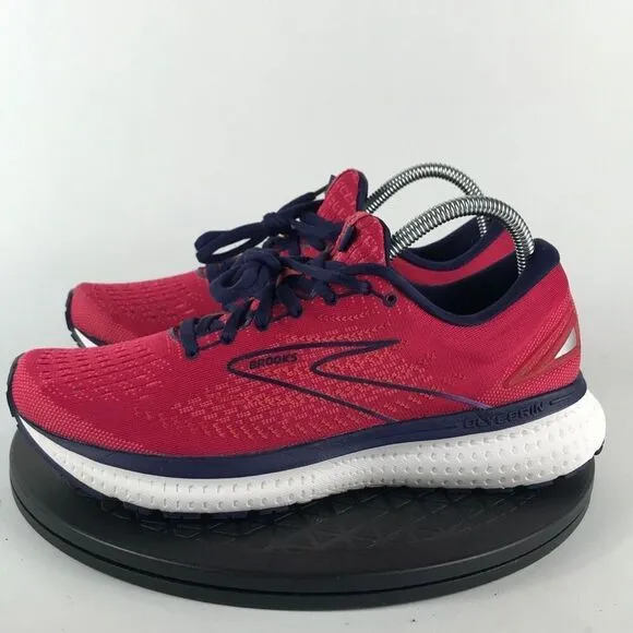 Brooks Glycerin 19 Pink Athletic Running Shoes 1203431B623 Women’s Size 9.5