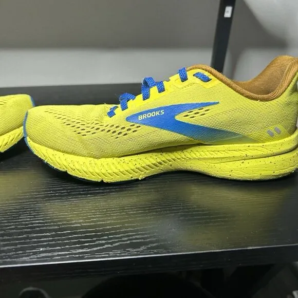 Brooks Launch 8 Run Happy Women’s Size 6.5 Yellow Banana Running Shoes Sneakers