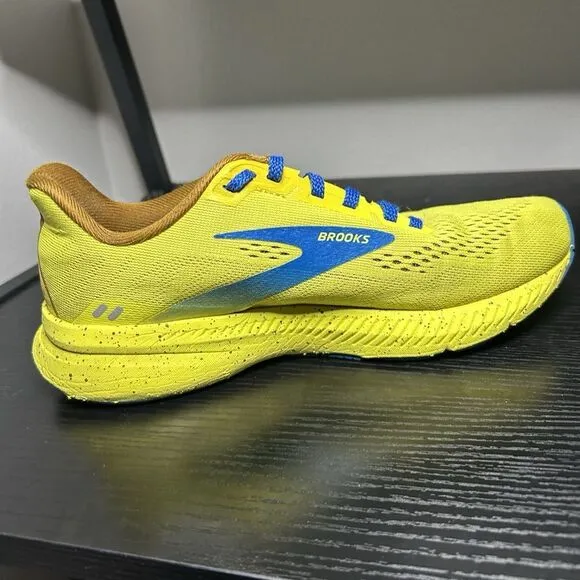 Brooks Launch 8 Run Happy Women’s Size 6.5 Yellow Banana Running Shoes Sneakers