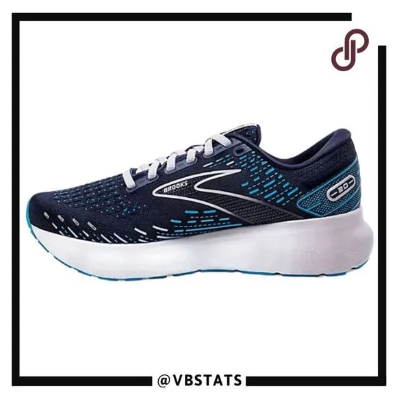 Brooks Women's Glycerin GTS 20 Running Shoes Navy Blue Size 12