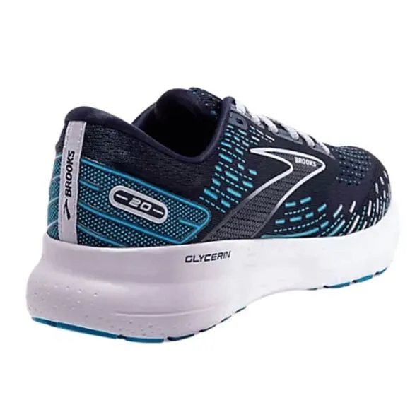 Brooks Women's Glycerin GTS 20 Running Shoes Navy Blue Size 12