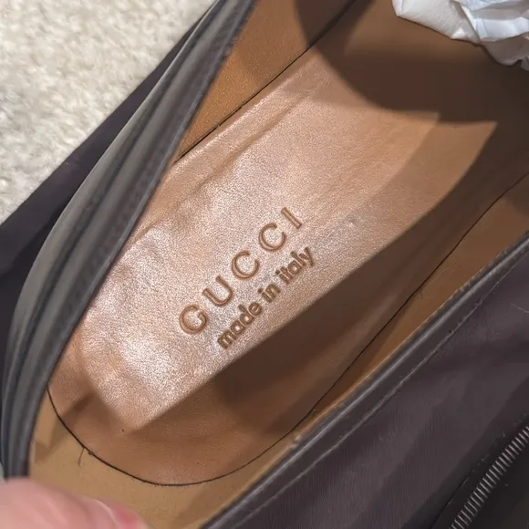 Brown (cocoa) men’s 10.5 Gucci Shoes