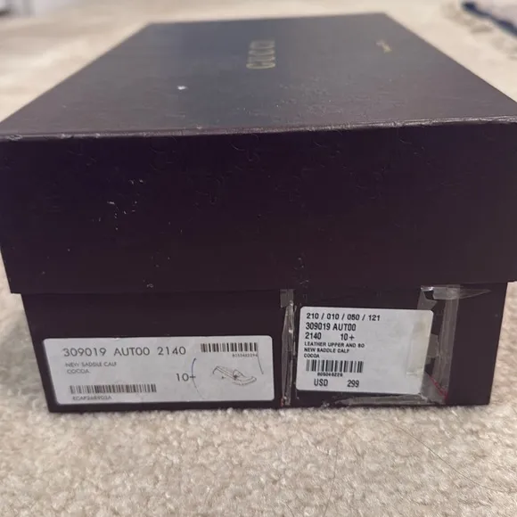 Brown (cocoa) men’s 10.5 Gucci Shoes