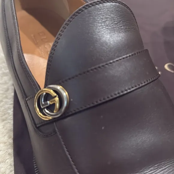 Brown (cocoa) men’s 10.5 Gucci Shoes