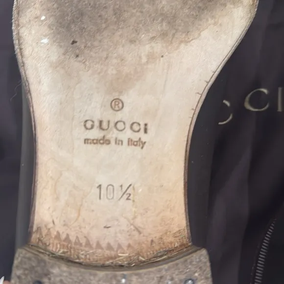 Brown (cocoa) men’s 10.5 Gucci Shoes