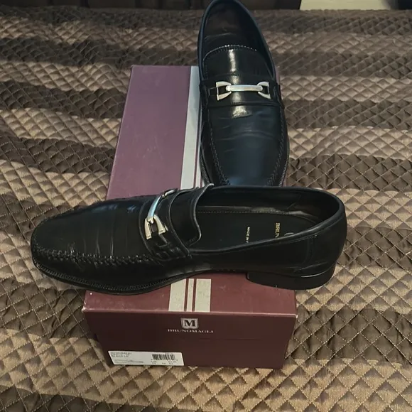 Bruno magli men’s shoes Townsend black 10M