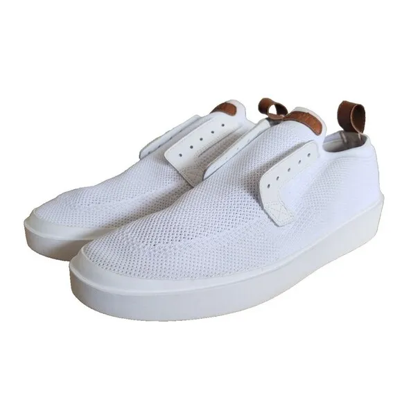 BYLT Men's Lido Knit Shoes White Sneakers Men's Size 13 Casual Classic