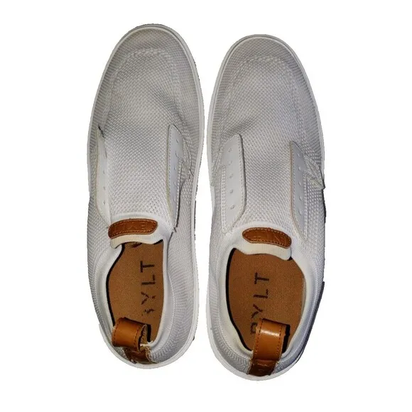 BYLT Men's Lido Knit Shoes White Sneakers Men's Size 13 Casual Classic