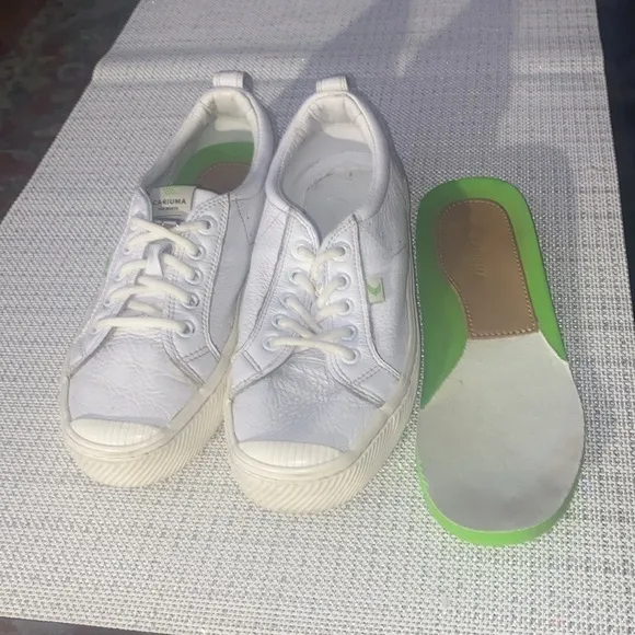 CARIUMA RÍO BRAZIL Low Shoes Womens 8 Mens 6.5 PREMIUM leather Sneakers Unisex