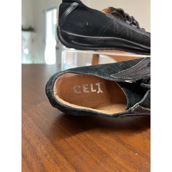Celty European Adult Unisex Driving Shoes‎ Black Sneakers Size M6.5/W8.5