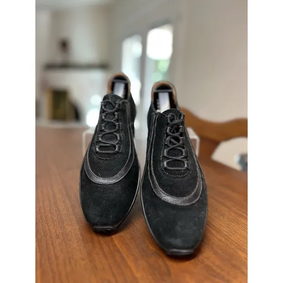 Celty European Adult Unisex Driving Shoes‎ Black Sneakers Size M6.5/W8.5