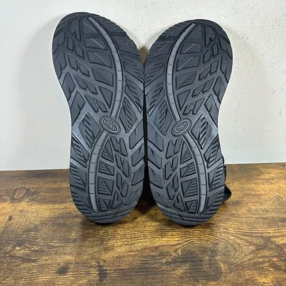 Chaco Mega Z Cloud Soild Black Sandals‎ Shoes Men’s Size 11