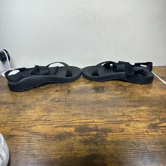 Chaco Mega Z Cloud Soild Black Sandals‎ Shoes Men’s Size 11
