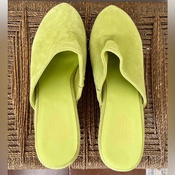 Charlotte Stone Shoes Women’s 9 Acid Marlo Clog Suede