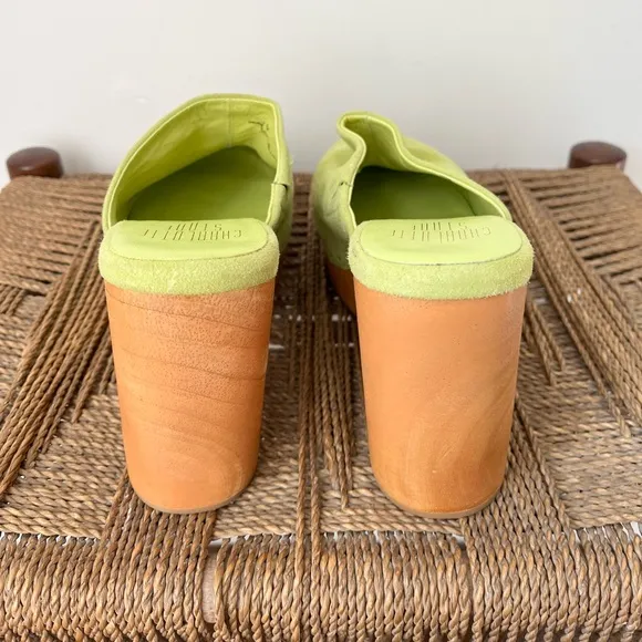 Charlotte Stone Shoes Women’s 9 Acid Marlo Clog Suede
