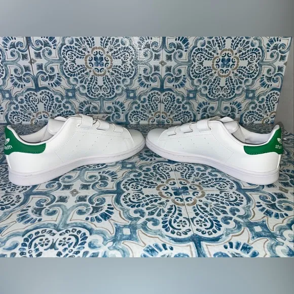 Children Unisex Shoes adidas Originals Kids Stan Smith CF (Little Kid) Size 3