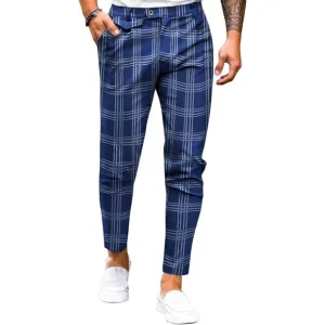 Chinos Slim Fit Pants  Front Stretch Skinny Tapered Dress Pants Trousers