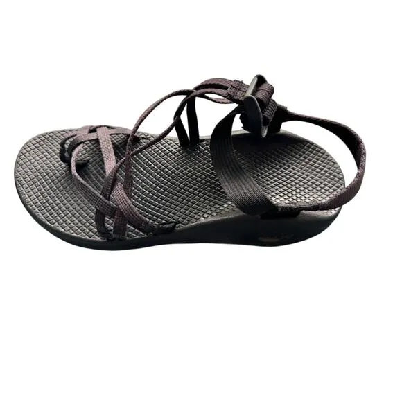 CHOCO Z sandals, size women's 9;  black, NEW soles;  Hiking &amp; water sandals
