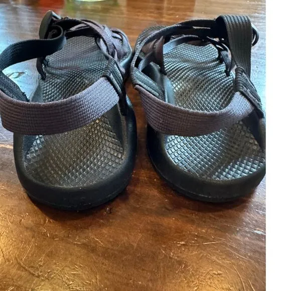 CHOCO Z sandals, size women's 9;  black, NEW soles;  Hiking &amp; water sandals