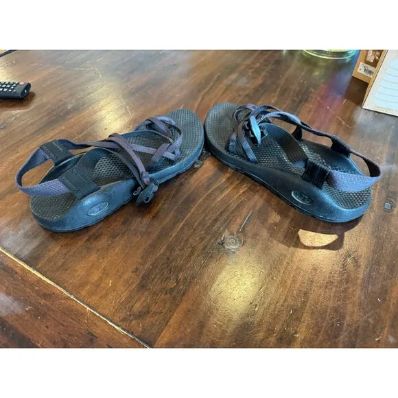 CHOCO Z sandals, size women's 9;  black, NEW soles;  Hiking &amp; water sandals