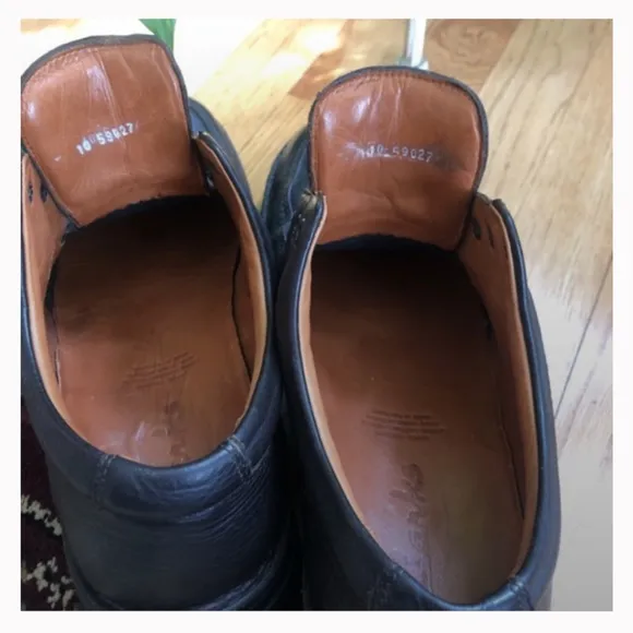 Clarks Men’s Brown Leather Shoes Size 10