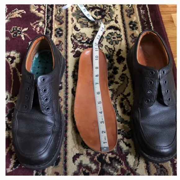 Clarks Men’s Brown Leather Shoes Size 10