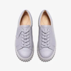 Clark’s Signature MAYHILL WALK OFF Lilac Purple LEATHER Sneakers size 7.5