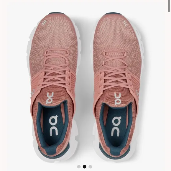 Cloudswift1 ON CLOUD Swiss engineering Running Blush Denim shoes size 6 NEW