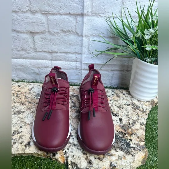 CLOVE NURSE LIMITED EDITION Maroon color SHOES SIZE  7  women’s unisex