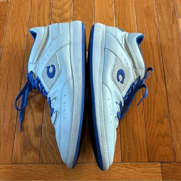 Coach Mid Top Citysole Sneakers Tennis Shoes Blue &amp; Gray Logo Men’s Sz 11.5 D