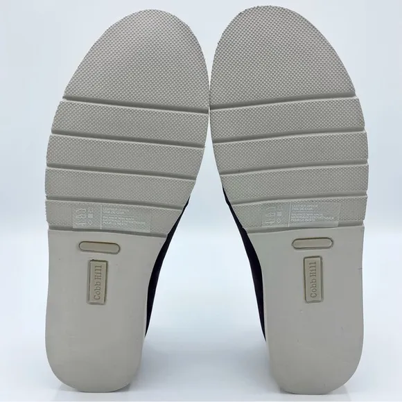 Cobb Hill Eggplant Laci Embroidered Stretch Loafer Size 6
