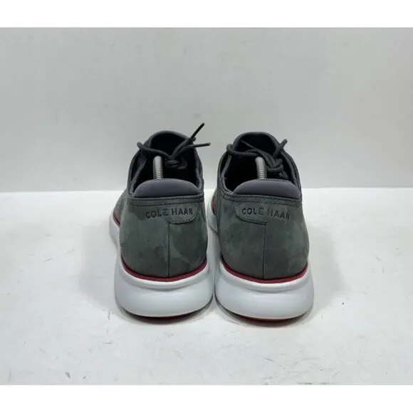 Cole Haan 2.Zerogrand C26036 Laser Wingtip Oxfords Shoes Gray Lace-Up Men's 11 M