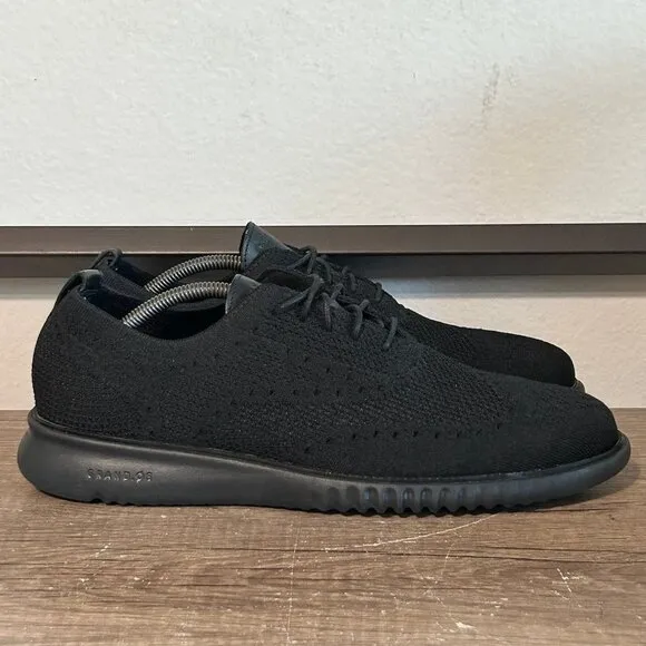 Cole Haan 2.Zerogrand Stitchlite Wingtip Oxford Men’s Shoes Size 11 Black