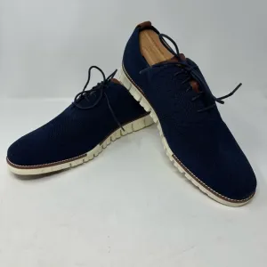 Cole Haan C24947 Zero Grand StitchLite Blue Wingtip Oxford Shoes Men’s