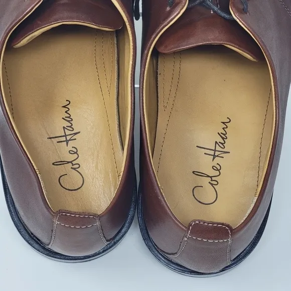 Cole Haan Dress Shoes Men’s Size 10.5 M Leather Brown Oxford Spine Lace C06400