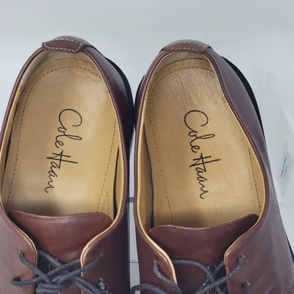 Cole Haan Dress Shoes Men’s Size 10.5 M Leather Brown Oxford Spine Lace C06400