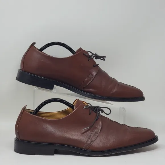 Cole Haan Dress Shoes Men’s Size 10.5 M Leather Brown Oxford Spine Lace C06400