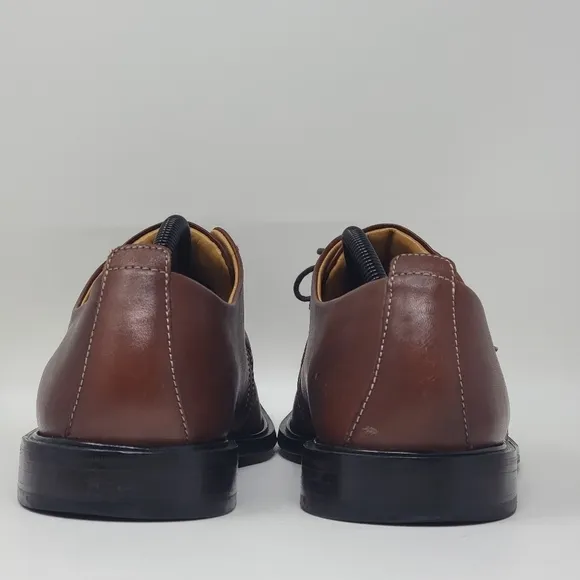 Cole Haan Dress Shoes Men’s Size 10.5 M Leather Brown Oxford Spine Lace C06400