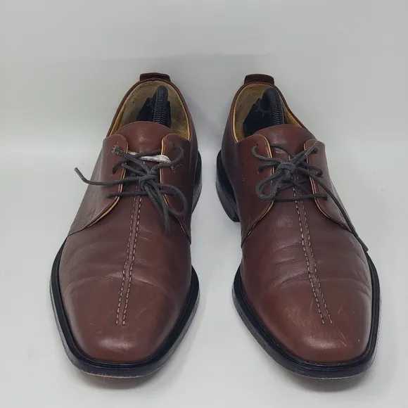 Cole Haan Dress Shoes Men’s Size 10.5 M Leather Brown Oxford Spine Lace C06400