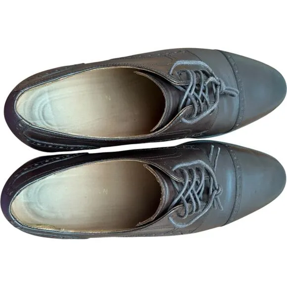 Cole Haan Jefferson Grand Cap Oxford II Brown Shoes Men’s Size 11.5