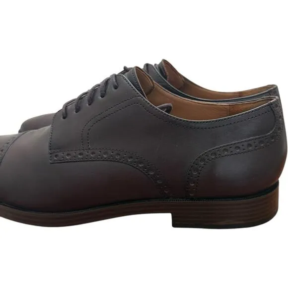 Cole Haan Jefferson Grand Cap Oxford II Brown Shoes Men’s Size 11.5