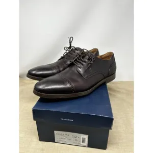 Cole Haan Jefferson Grand Capox Ox II In Dark Brown Men’s Shoes Size 13