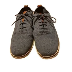 COLE HAAN Men’s Original Grand Knit Oxford Shoes, Gray, Size 10.5