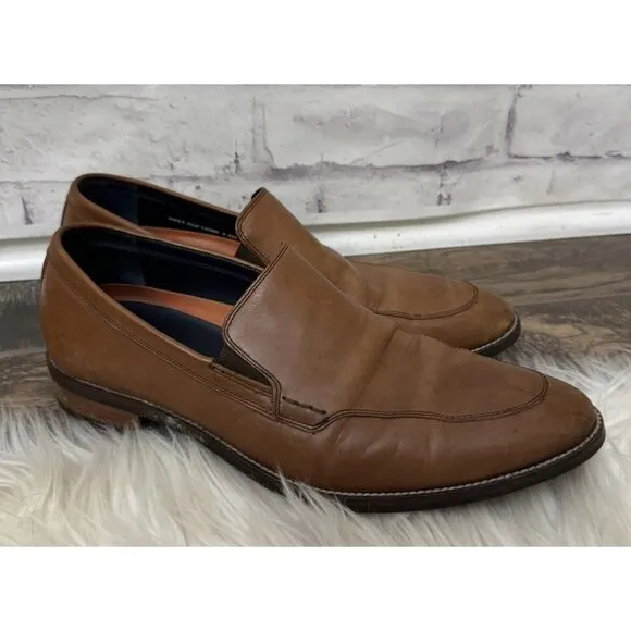 Cole Haan Men's Size 9.5M Lenox Hill Venetian‎ Brown Loafer Slip On Dress Shoe
