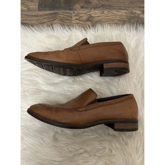 Cole Haan Men's Size 9.5M Lenox Hill Venetian‎ Brown Loafer Slip On Dress Shoe