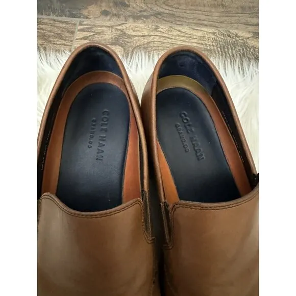 Cole Haan Men's Size 9.5M Lenox Hill Venetian‎ Brown Loafer Slip On Dress Shoe