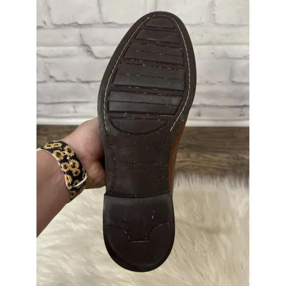 Cole Haan Men's Size 9.5M Lenox Hill Venetian‎ Brown Loafer Slip On Dress Shoe