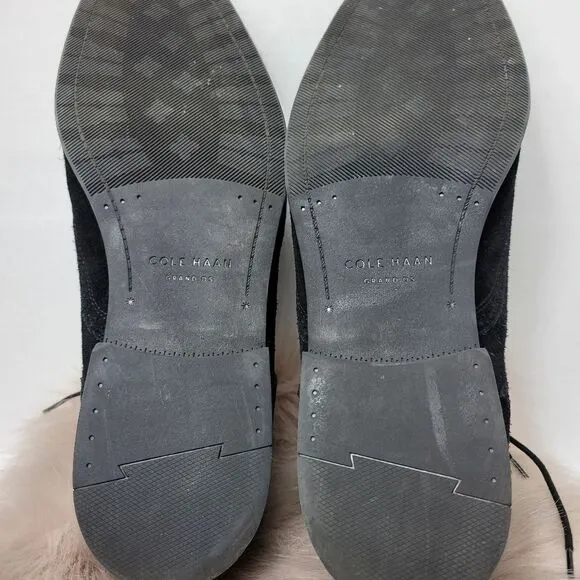 Cole Haan Men’s Suede Wingtip Oxford Derby Brogue C21170 Shoes Size 12 M