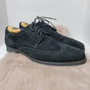 Cole Haan Men’s Suede Wingtip Oxford Derby Brogue C21170 Shoes Size 12 M